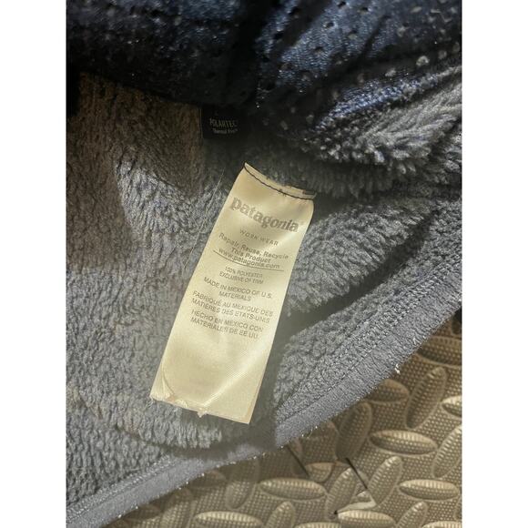 Patagonia Re-Tool Snap-T Fleece Jacket Women Medium Gray Polartec Sherpa Outdoor - Picture 5 of 9